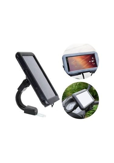 Bisiklet Standı Döngüsü Mobil Döndürülebilir Telefon Desteği Motosiklet Telefon Rafı Bisiklet Mobil Standı Acid Yeşili