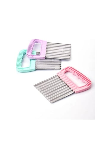 Baroness 13507 Şekilli Cips Dilimleyici Çok Renkli