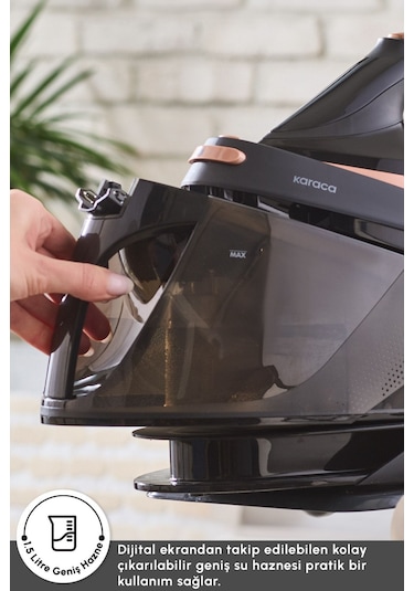 Karaca Vantuz Steammaster 3000 W Buhar Kazanlı Ütü