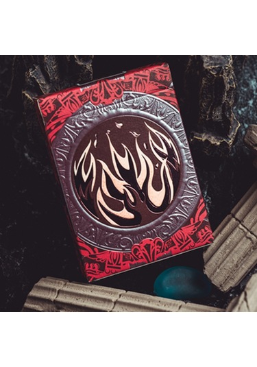 Bpcc Atlantis Fire Premium Oyun Kağıdı Limited Edition Koleksiyonluk İskambil Kartları