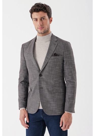 Mürdüm Desenli Armürlü Mono Yaka Çift Yırtmaç 6 Drop Slim Fit Dar Kesim Klasik Ceket 1002235133-mürdüm Mürdüm Mürdüm Desenli Armürlü Mono Yaka Çift Yırtmaç 6 Drop Slim Fit Dar Kesim Klasik Ceket 1002235133-mürdüm Mürdüm