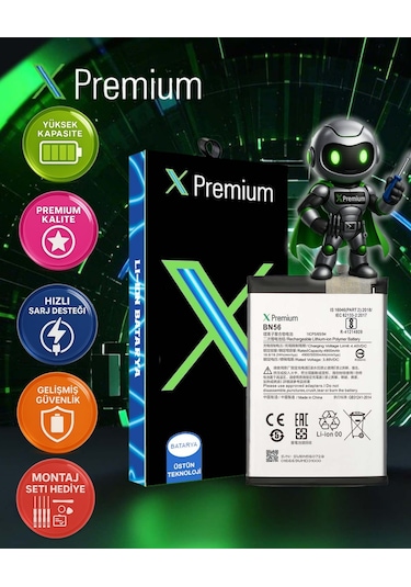 Xpremium Xiaomi Redmi Note 7 Uyumlu Batarya Pil Süper Yüksek Kalite 3900 Mah Bn4a