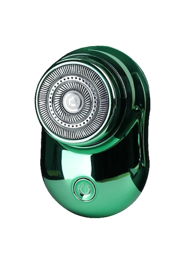 Gajeena Erkekler İçin Usb Şarjlı Mini Tıraş Makinesi - Yeşil Renk Seçeneği