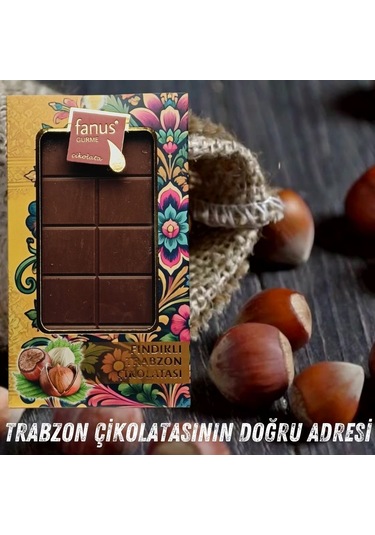 Fanus Fındıklı Trabzon Çikolatası 200 G