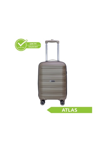 Vegmann Polipropilen Pp Atlas Gold Kabin Boy Valiz Çok Renkli