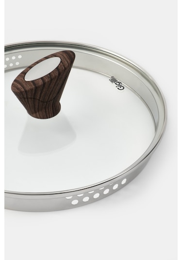 Siyah Titanium Kaplama 22 Cm Makarna Tenceresi Siyah