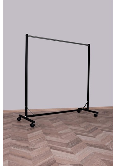 Sabit Askılık 120 Cm Boyalı Stand Renkli