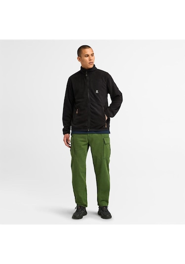 Timberland Full Zip Erkek Fleece Polar Tb0a62ey0011 Siyah