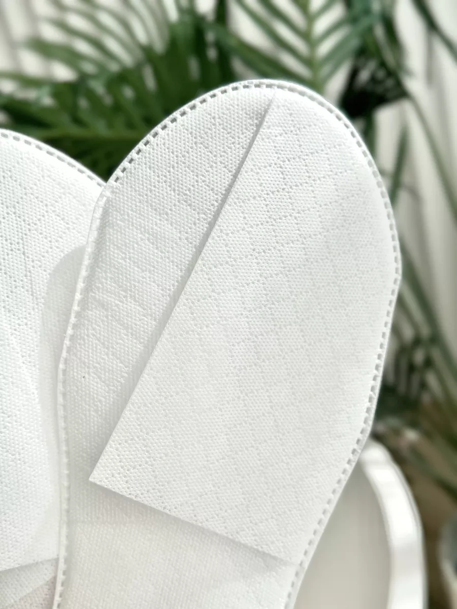 Omı-ko "ultra Stil" 10 Çift Beyaz Kapalı Burunlu 233590260