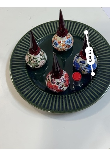 Ahşap El Yapımı Surme Kabı Ve Yanında Oreganik Surmesi 000 Black