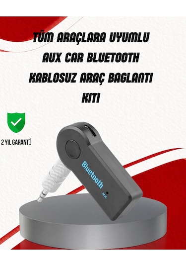 Northcity Eller Serbest Bluetooth Aux Araç Kiti - Kablosuz Ses Ve Güvenli Sürüş