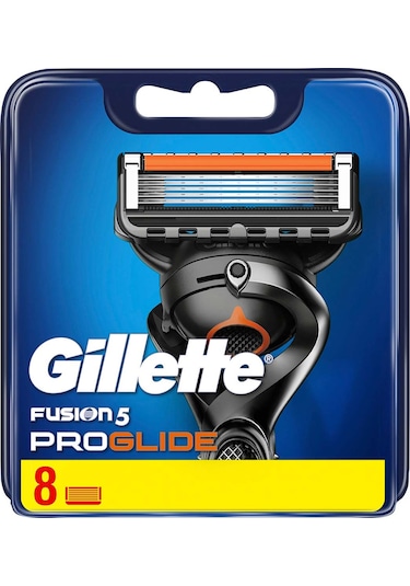 Gillette Fusion ProGlide Yedek Tıraş Bıçağı 8 Adet