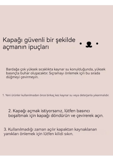 Melody Çocuk Su Bardağı Karikatür Çift İçme Bardağı 420ml