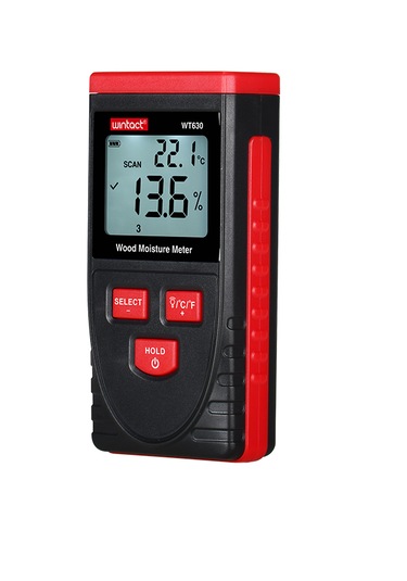 Wıntact Wt630 Temassız Ahşap Nem Ölçer Dijital Kereste Nem Ölçüm Cihazı
