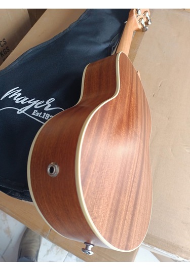 Mayer Lut-29eq Model Concert Boy Elektro Ukulele-kılıf Ve Pena