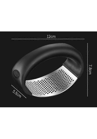 2024 Yeni Paslanmaz Çelik Sarımsak Ezici Ve Soyucu, Ergonomik Gen Çok Renkli