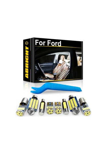 Ford Kaçış Keşif Keşif Kenarları Için Araba Led Iç Işık Canbus 4500k Warn White Escape 01-07 6p 1 Piece Set