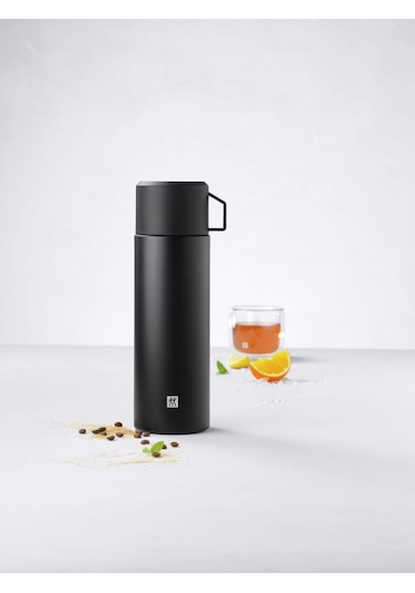Zwilling Bardaklı Termos 1 Lt Siyah