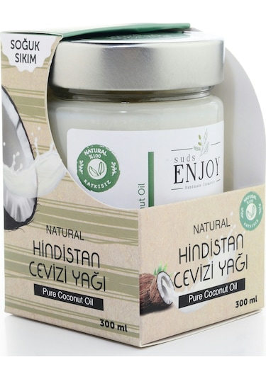 Suds Enjoy Soğuk Sıkım Hindistan Cevizi Yağı 300 ML