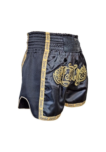 Dragondo Mt3090 Muay Thai Şortu Nakışlı Muay Thai Şort 001