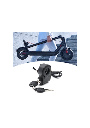 E-bisiklet Kontak Kilidi Anahtar Anahtarı Güç Kugoo M4 M5/xiao Mi M365