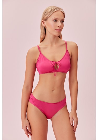 Suwen Bağcıklı Bralet Bikini Üst Sb24993144