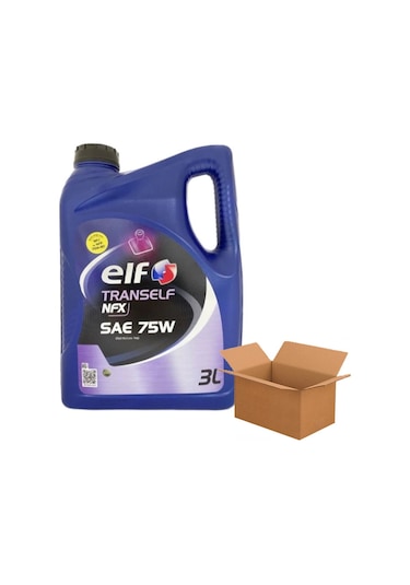 Elf Tranself Nfx Sae 75W Yarı Sentetik Şanzıman Yağı 5 x 3 L