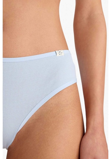 Defacto Ribana 3lü Brief Külot-fall İn Love D6404ax25aube572 Mavi