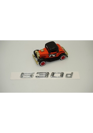 Bmw 530D Bagaj Krom Metal 3M 3D Yazı Logo