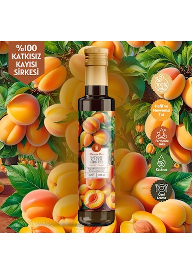 Mim and More Kayısı Sirkesi 250 ML