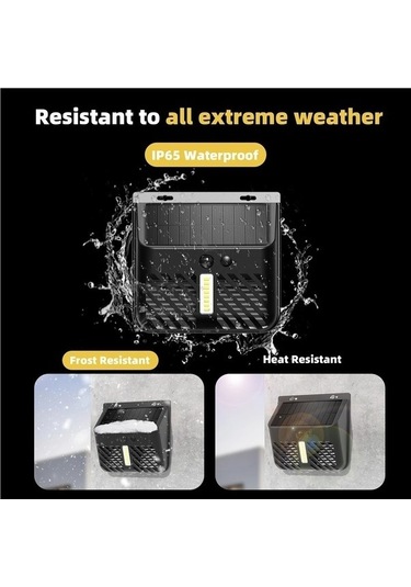 Trendooze Yüksek Sivrisinek Sensörü, Lamba, Katili Hareket Güneş Güç, Dayanıklı Xv