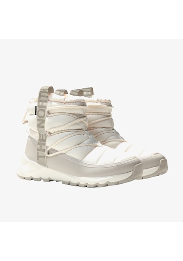 The North Face Thermoball Lace Up Krem Kadın Bot Düz Nf0a5lwd32f1 Krem