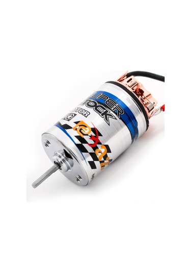 Yunboo 550 Fırçalı Motor, Tırmanma Arabaları İçin Yüksek Tork, Su Geçirmez Paslanmaz Çelik Kasa, Değiştirilebilir Karbon Fırçalar, 16 Dişli