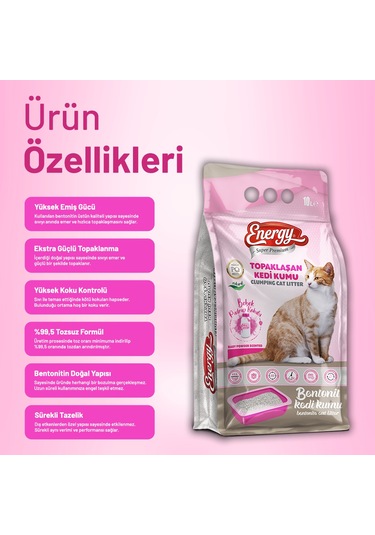 Kedi Kumu Pudra Kokulu 10 Lt - 2 Adet