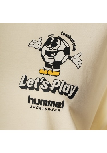 Hummel Kadın Kısa Kol T-shırt Krem