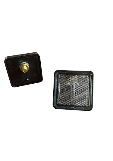 Reflektörü Kare 2adet Beyaz Vida 6 Mm