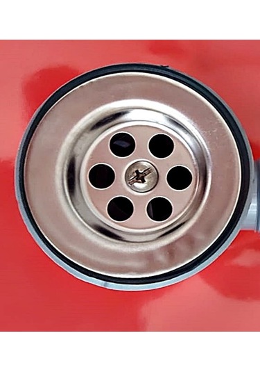 Yapıtaşı YT52 Çift Çıkışlı Körüklü Evye Lavabo Gider sifonu Gri