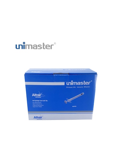 Unimaster Altair Luer Lock Şırınga 1ml 100 x 40'lı