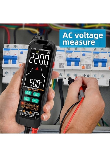 Besthome1 Portatív Multimetro Inteligente - Ncv Ölçüm, 6000 Sayım, Usb Şarjlı, Veri Depolama Ve Fenerli