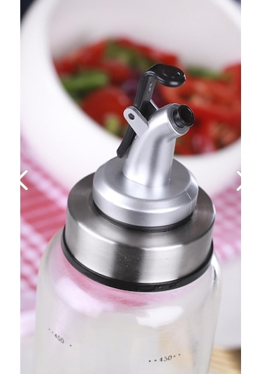 Acar Trl10236 Borosilikat Cam Yağlık 500 Ml Çok Renkli