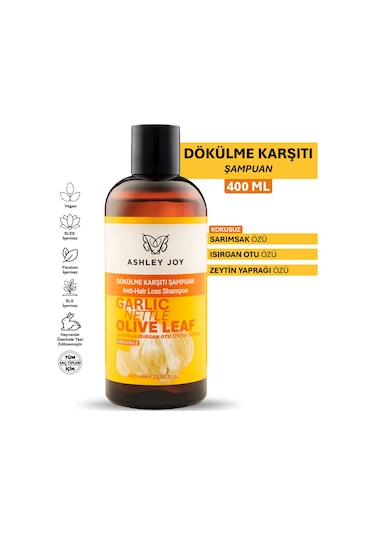 Ashley Joy Dökülme Karşıtı Şampuan 400 ML