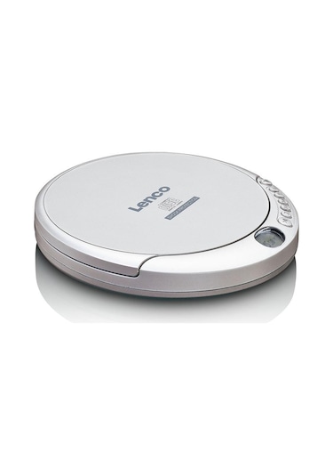 Lenco Taşınabilir Cd Çalar / Mp3 Çalar Discman Anti Şok Özellikli Gümüş Cd-201 Sı