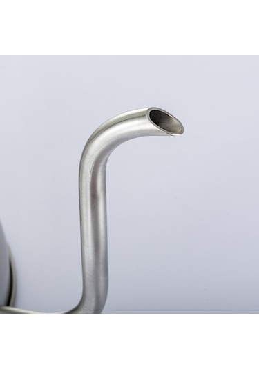 Homyl Paslanmaz Çelik Gooseneck Su Isıtıcısı Kahve 1,2-litre Gümüş