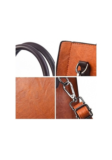 Trendooze 1005 Vintage Kare Siyah Moda Çantası Kadınlar İçin Siyah