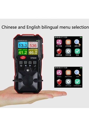 Butu Benetech Gt8212 Karbon Monoksit Dedektörü Yanıcı Gaz Zehirli Ve Zararlı Dedektör