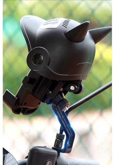 Torima Siyah JX-047 Kedili Motorsiklet ve Bisiklet Telefon Tutucu