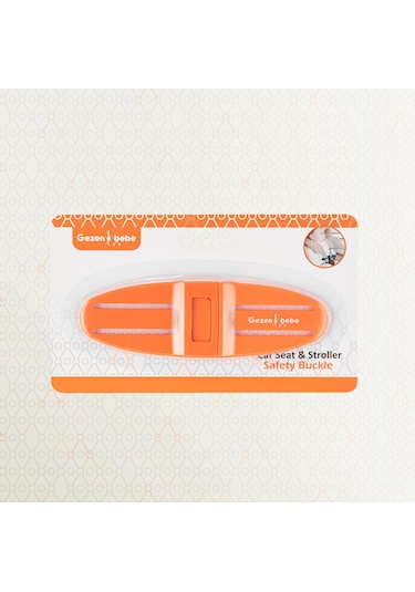 Gezenbebe Bebek Emniyet Kemer Klipsi Orange 001