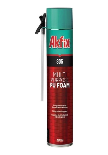 Akfix 805 Çok Amaçlı Poliüratan Köpük 750 Ml 00