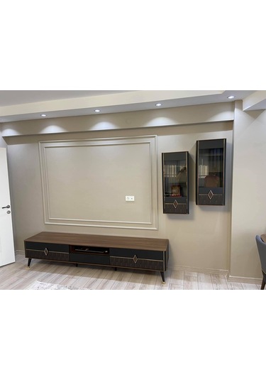 Decomanya Boyanabilir Duvar Çıtası 2 Cm Poliüretan Duvar Çıtası (442499047)