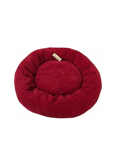 Brt Pet Simit Şeklinde Polar Kedi Yatağı 50 x 12 CM